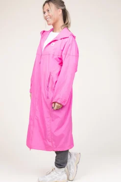 Outlet American Vintage Oversized Raincoat Ikino | Pink... | | Little Soho