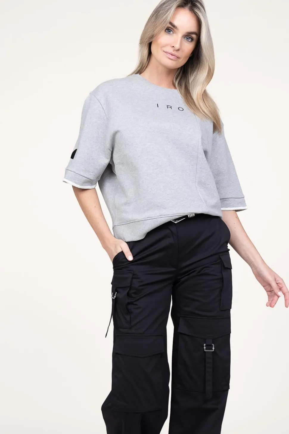 Fashion IRO Oversized Sweater Edea | Grey... | | Little Soho