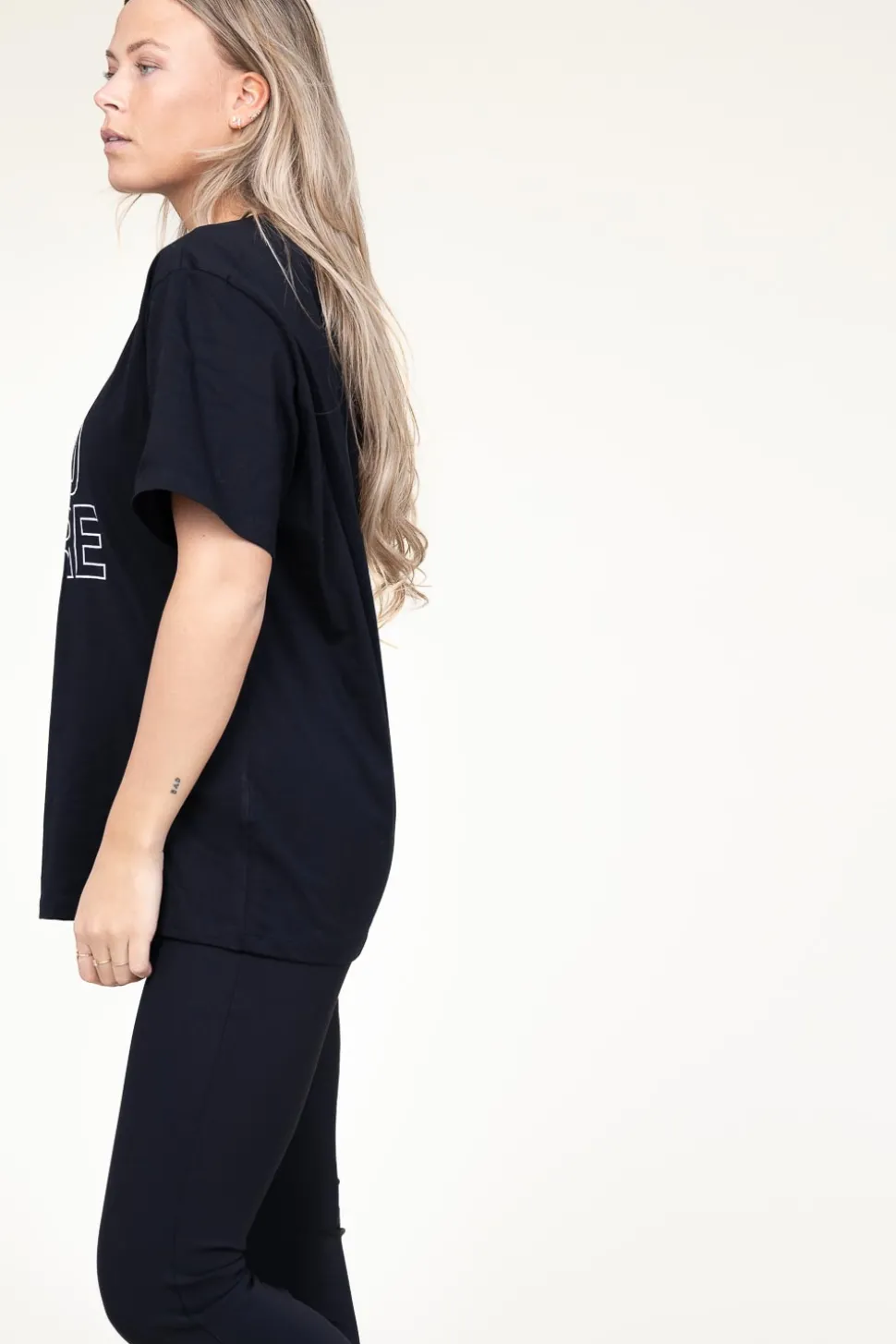 New Co'Couture Oversized T-Shirt With Logo Outline | Black... | | Little Soho