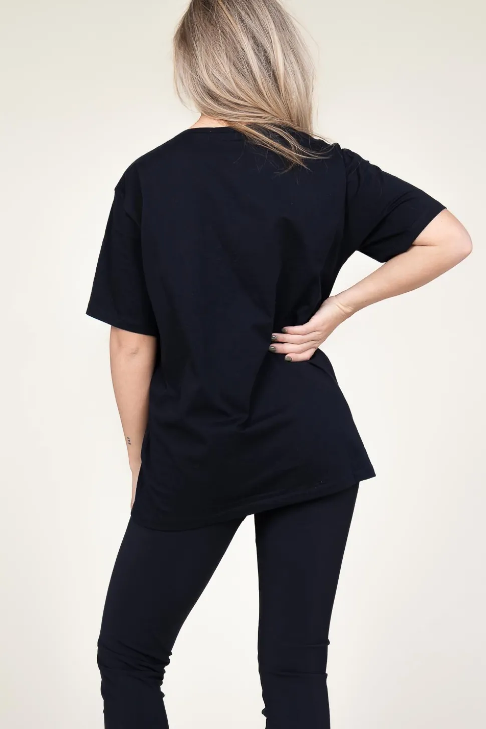 New Co'Couture Oversized T-Shirt With Logo Outline | Black... | | Little Soho