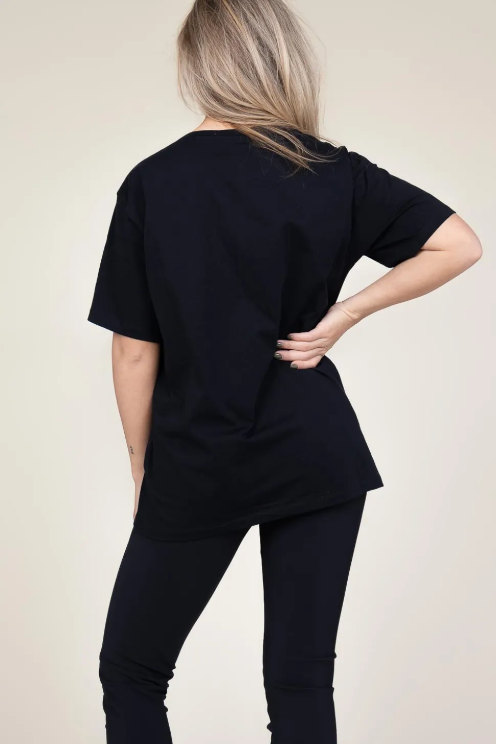 New Co'Couture Oversized T-Shirt With Logo Outline | Black... | | Little Soho