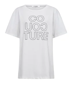 Cheap Co'Couture Oversized T-Shirt With Logo Outline | White... | | Little Soho