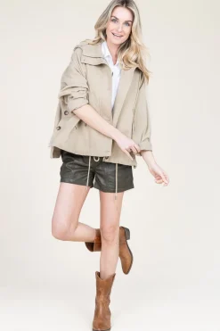 Store Alter Ego Paperbag Short Liva | Green... | | Little Soho