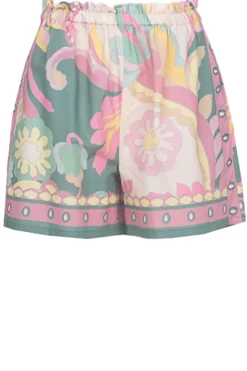 Hot Louizon Pastel Paisley Short Sanlouis | Pink... | | Little Soho