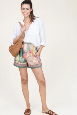 Hot Louizon Pastel Paisley Short Sanlouis | Pink... | | Little Soho