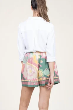 Hot Louizon Pastel Paisley Short Sanlouis | Pink... | | Little Soho