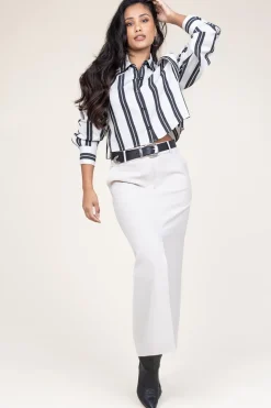 Cheap Second Female Pencil Skirt Fique | Natural... | | Little Soho