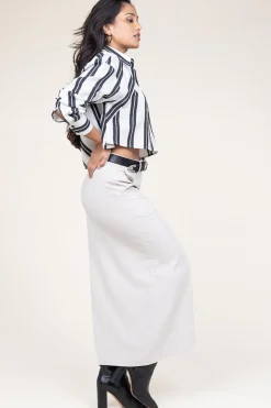 Cheap Second Female Pencil Skirt Fique | Natural... | | Little Soho