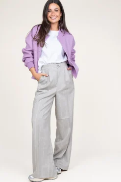 Sale Aaiko Pinstripe Trousers Saba | Beige... | | Little Soho