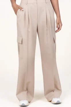 Store Herskind Pleated Cargo Trousers Louise | Beige... | | Little Soho