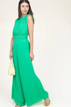 Sale Liu Jo Pleated Trousers Custonaci | Green... | | Little Soho