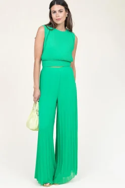 Sale Liu Jo Pleated Trousers Custonaci | Green... | | Little Soho
