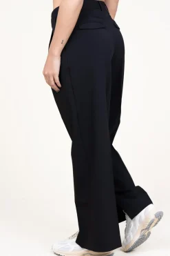 Discount Herskind Pleated Trousers With Slit Rupert | Black... | | Little Soho