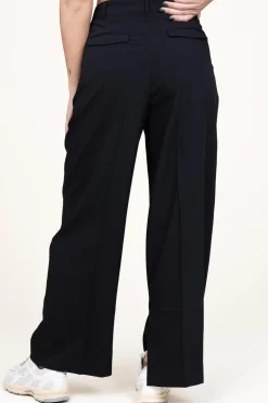 Discount Herskind Pleated Trousers With Slit Rupert | Black... | | Little Soho