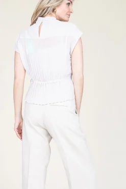Fashion Dante 6 Plisse Top Penelope | Natural... | | Little Soho