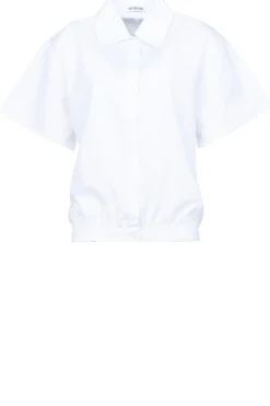New Est'Seven Poplin Blouse Syarah | White... | | Little Soho