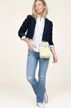 Online Antik Batik Poplin Blouse With Puffed Sleeves Rodo | White... | | Little Soho