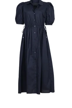 Best Sale Liu Jo Poplin Button Through Dress With Pockets Paceco | Black... | | Little Soho