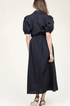 Best Sale Liu Jo Poplin Button Through Dress With Pockets Paceco | Black... | | Little Soho