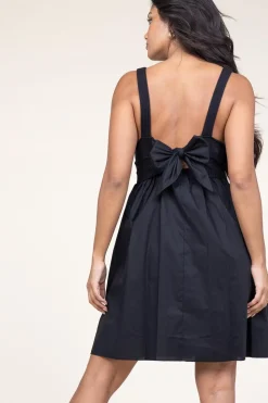 Clearance Liu Jo Poplin Crochet Mini Dress Marsala | Black... | | Little Soho