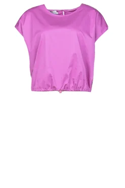 Best Devotion Poplin Top With Elastic Band Lanthi | Fuchsia Purple... | | Little Soho