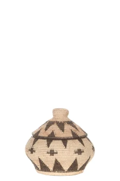 Best Little Soho Living Printed Rattan Basket Jill - Small | Natural... | | Little Soho