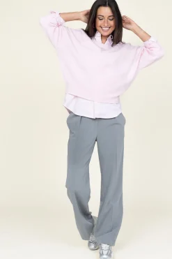 Hot Mercer Recycled Cotton Blouse The Oxford | Pink... | | Little Soho