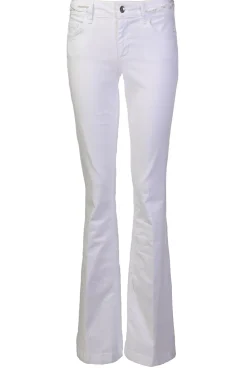 Hot Liu Jo Regular Waist Flared Jeans Beat L30 | White... | | Little Soho