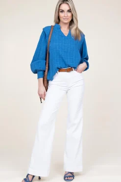 Fashion Toral Sandals With Heel Ranchero | Blue... | | Little Soho