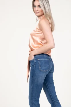 Cheap 45374 Satin Halter Top London | Blush... | March23 | Little Soho