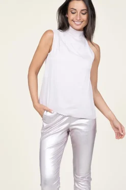 Sale Ibana Satin Halter Top Tora | Pink... | | Little Soho