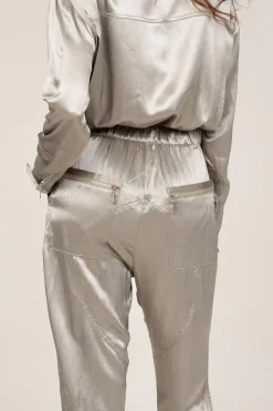 Cheap Mes Demoiselles Satin Jumpsuit Silim | Green... | | Little Soho