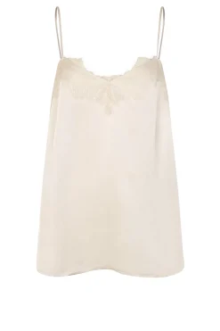 Outlet Second Female Satin Look Top Noma | Natural... | | Little Soho