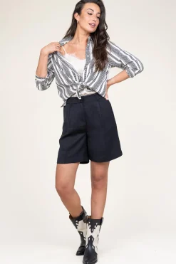 Outlet Second Female Satin Look Top Noma | Natural... | | Little Soho