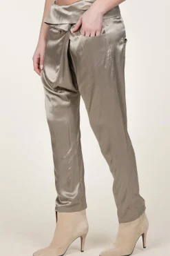 Cheap Mes Demoiselles Satin Pants Salsa | Green... | | Little Soho