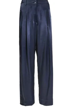 Cheap Greek Archaic Kori Satin Pants San Remo | Blue... | | Little Soho