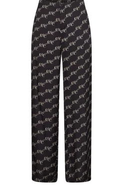Best Sale Co'Couture Satin Pants With Logo Line | Black... | | Little Soho