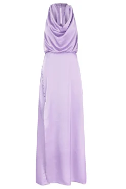 Clearance Dante 6 Satin Stretch Maxi Dress Marryme | Purple... | | Little Soho