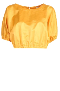 Best 45374 Satin Top Fez | Orange... | March23 | Little Soho