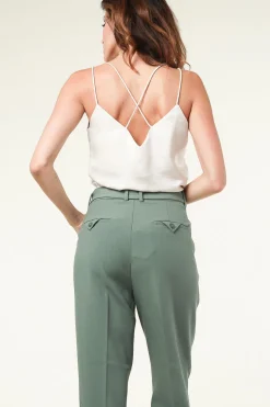 Shop Dante 6 Satin Top Obu | Natural... | | Little Soho