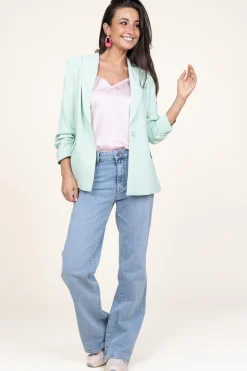 Hot Dante 6 Satin Top Obu | Pink... | | Little Soho