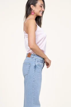 Hot Dante 6 Satin Top Obu | Pink... | | Little Soho