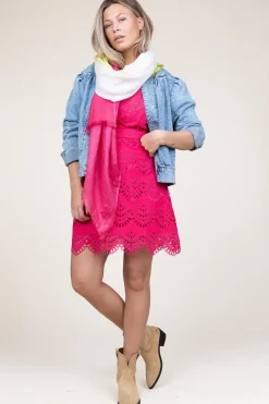 Cheap Moment Amsterdam Scarf Claire | Pink... | | Little Soho