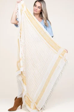 Sale Moment Amsterdam Scarf With Print Marakesch | Yellow... | | Little Soho