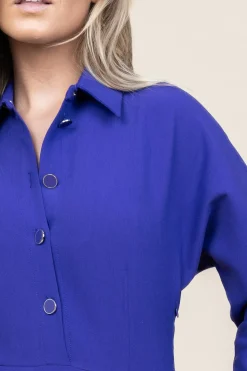 Best Dante 6 Scuba Stretch Dress Josiah | Purple... | | Little Soho