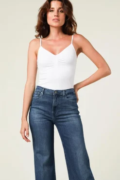 Clearance CC Heart Seamless Top Sem | White... | | Little Soho