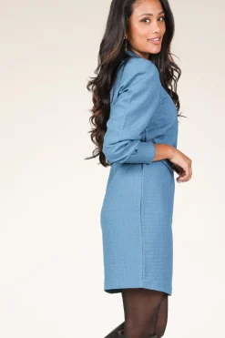 Outlet Dante 6 Seersucker Dress Aya | Blue... | | Little Soho