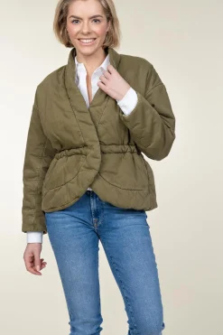 Outlet ba&sh Shawl Neck Jacket Caly | Green... | | Little Soho