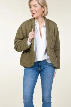 Outlet ba&sh Shawl Neck Jacket Caly | Green... | | Little Soho