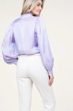Outlet Aaiko Shiny Top Tamari | Purple... | | Little Soho